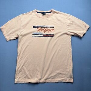Tommy Hilfiger T Shirt Womens Extra Large‎ XL Logo Short Sleeve Top Tee